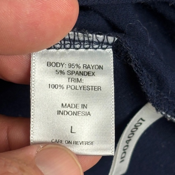 New York & Company Blue Ruffled Tank Top - Picture 5 of 11